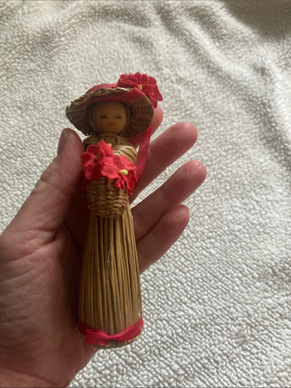 Handcrafted Straw Doll